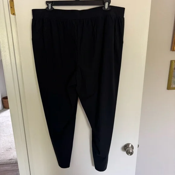 NEW! STYLUS Black Track Pants Comfortable Joggers - Picture 5 of 6